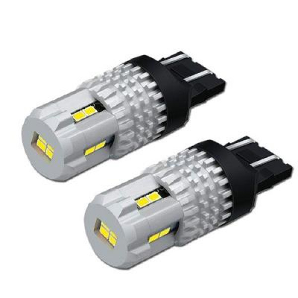 Светодиод в ДХО T20 7443 PRO CANBUS BIPOLAR 12-24V 2k, цоколь T20