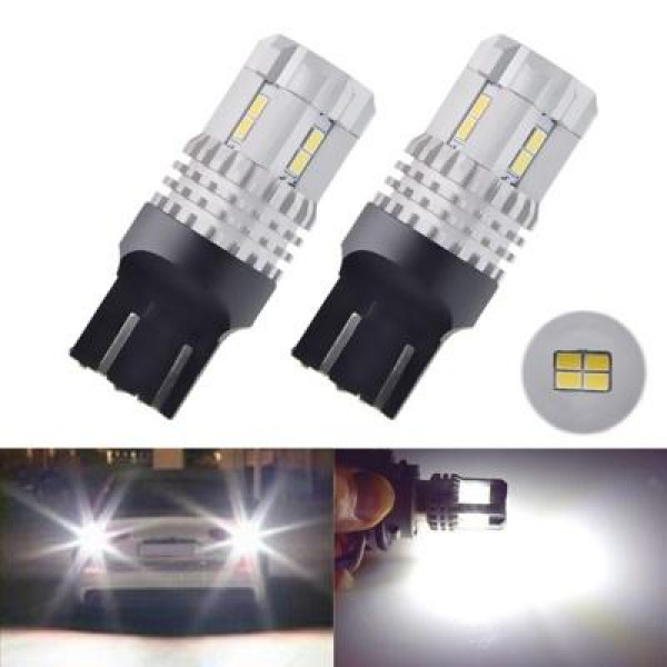 Светодиод в ДХО T20 7443 PRO CANBUS BIPOLAR 12-24V 2k, цоколь T20