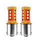Светодиодные лампы в стопы и габариты BA15 3030-15SMD 1 контакт, цоколь BA15S (P21W)