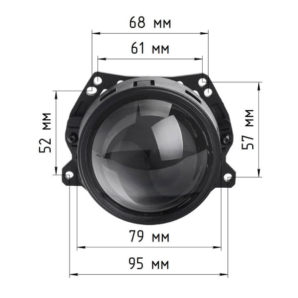 Bi-LED модуль 3“ SUNRISE Mini