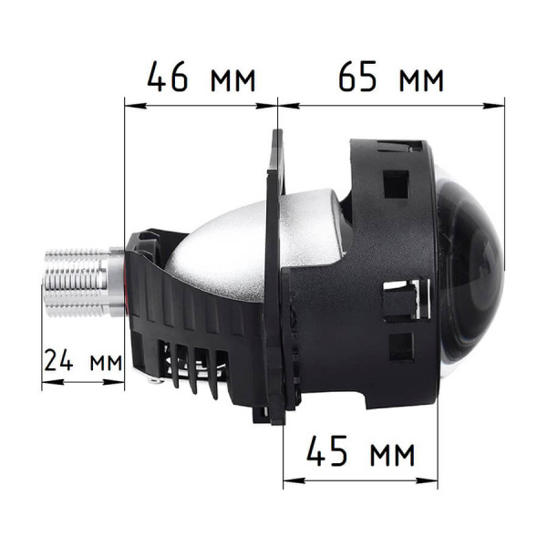 Bi-LED модуль 3“ SUNRISE Mini