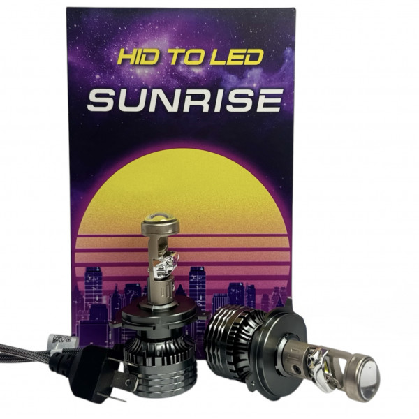 Светодиодная минилинза Sunrise H4