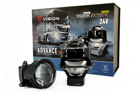 Светодиодные линзы Vision Bi-Led Advance Series 24V 4300K Soft