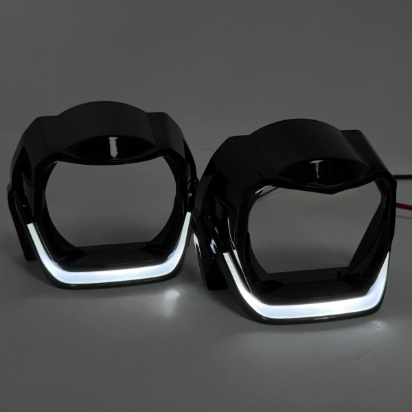 Маска для линзы 3" Helm с LED подсветкой (2 шт.)