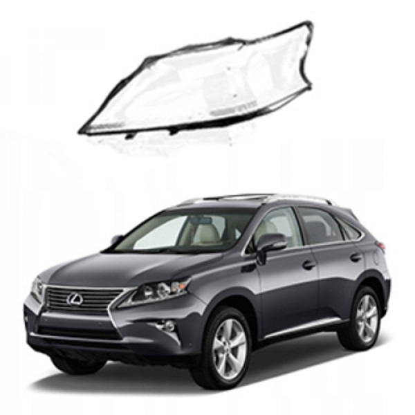 Стекло фары Lexus RX 3 RX270, RX350, RX450h (2012-15) Рестайлинг левое