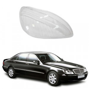 Стекло фары Mercedes S-CLASS W220 (2002-2005) правое. Рестайлин